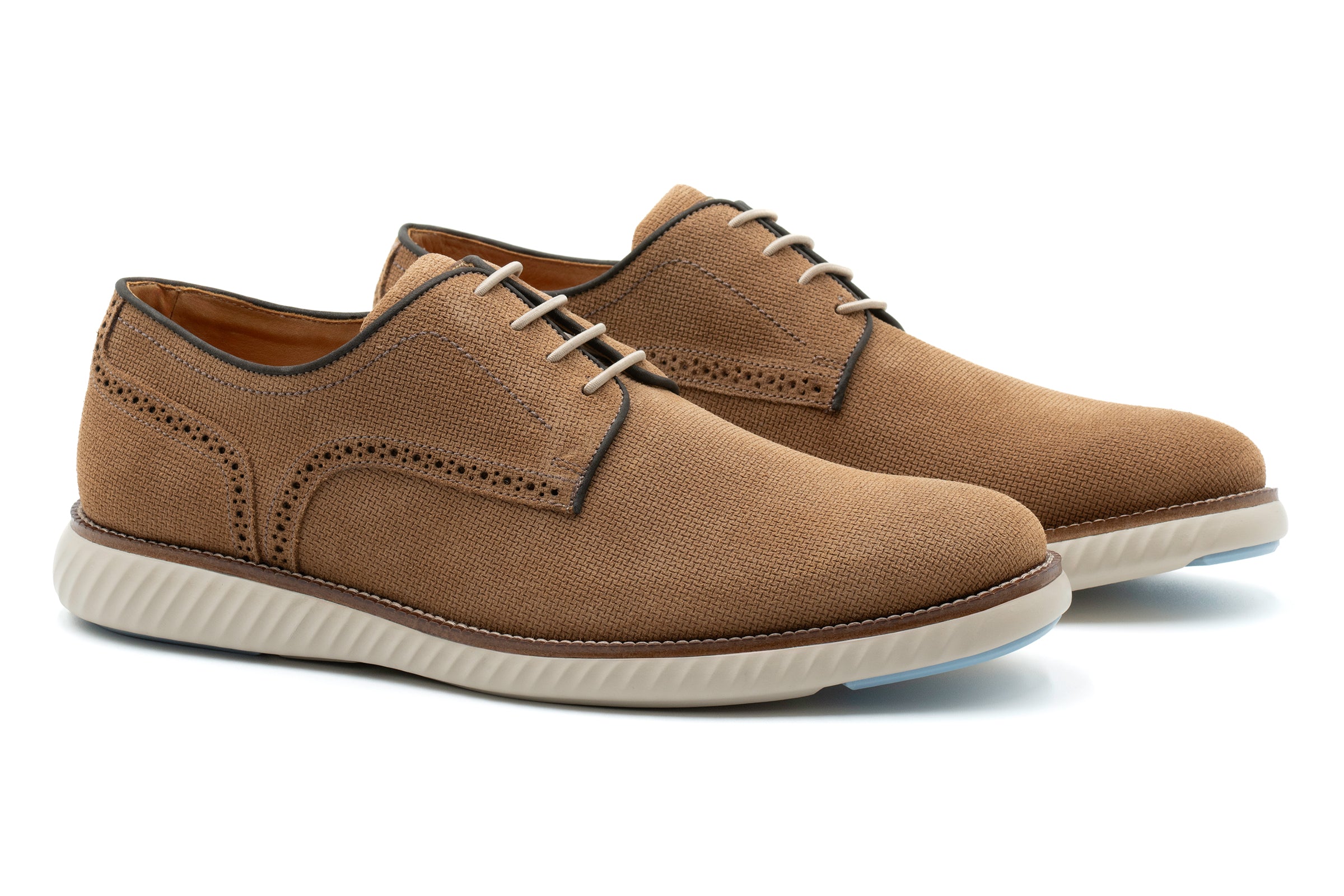 Martin Dingman - CountryAire Suede Plain Toe - Cappuccino