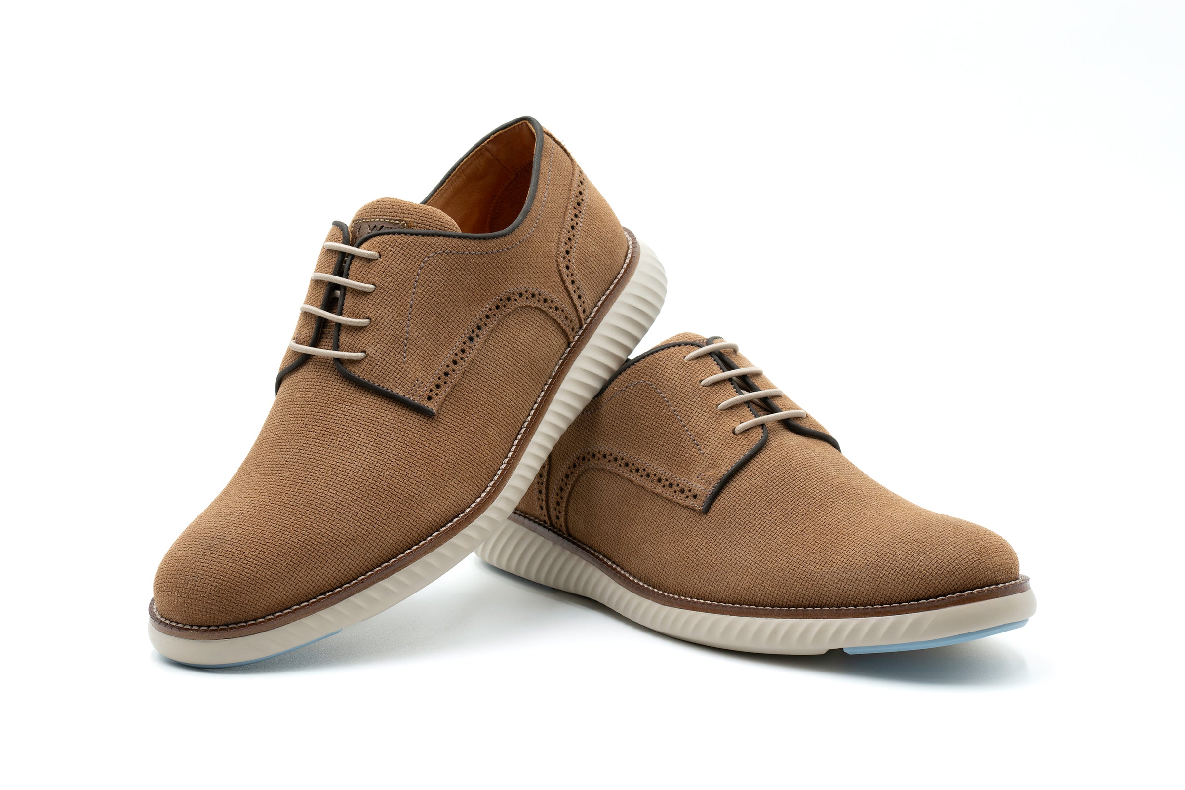 Martin Dingman - CountryAire Suede Plain Toe - Cappuccino