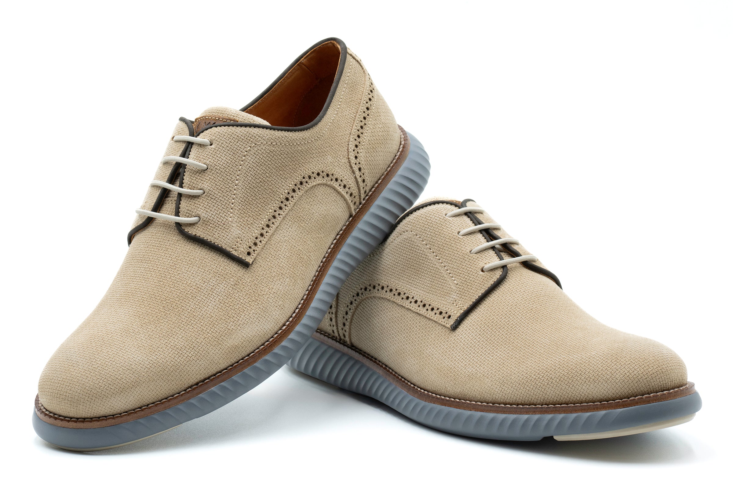 Martin Dingman - CountryAire Suede Plain Toe - Sand