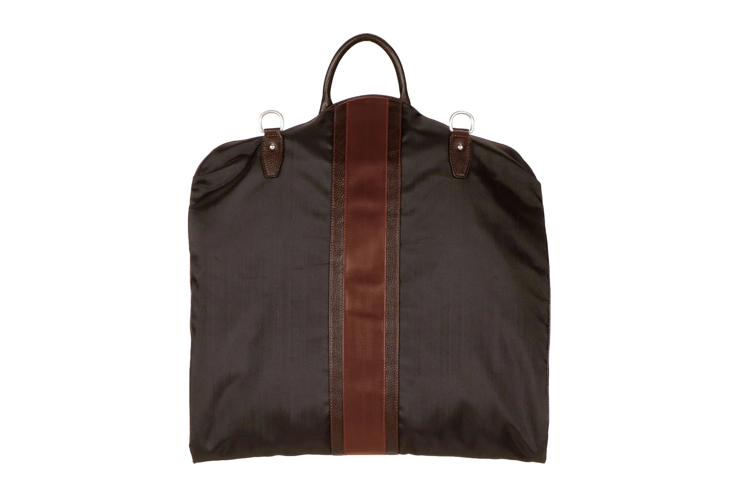 Martin Dingman - Coachman Garment Bag - Chocolate Tumbled