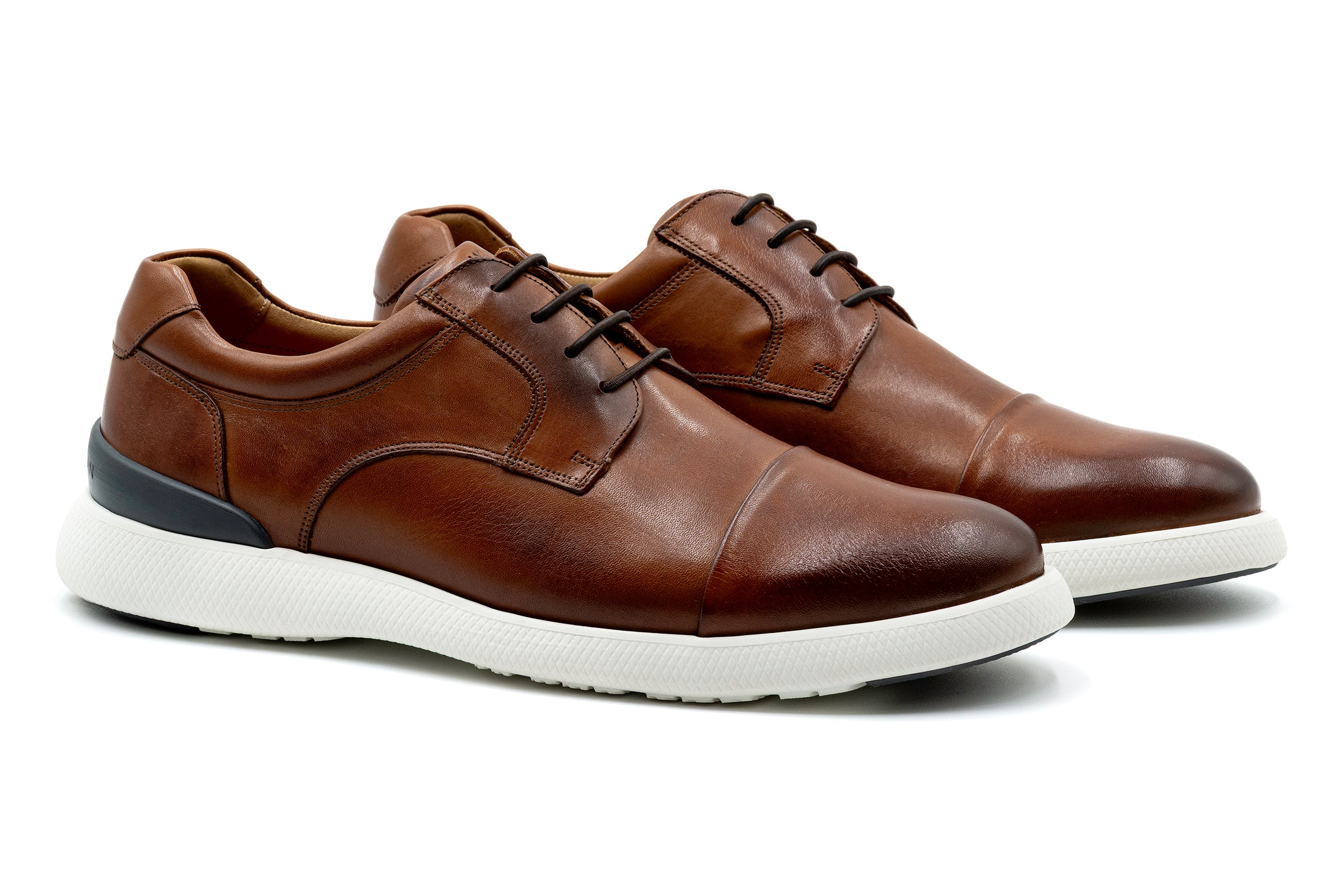 Martin Dingman - Countrylite Calf Leather Cap Toe - Pecan