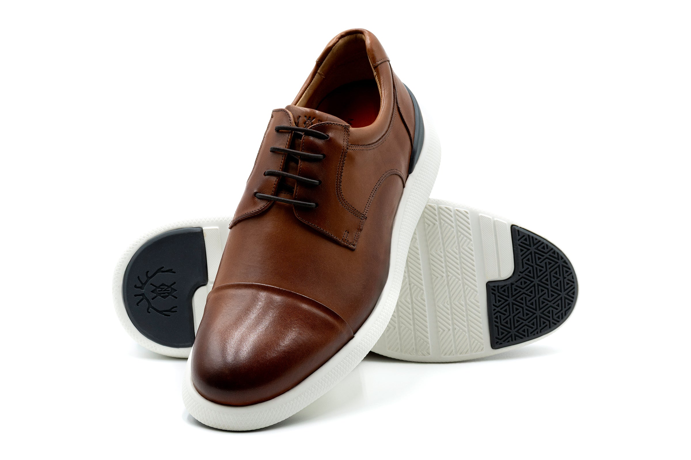 Martin Dingman - Countrylite Calf Leather Cap Toe - Pecan