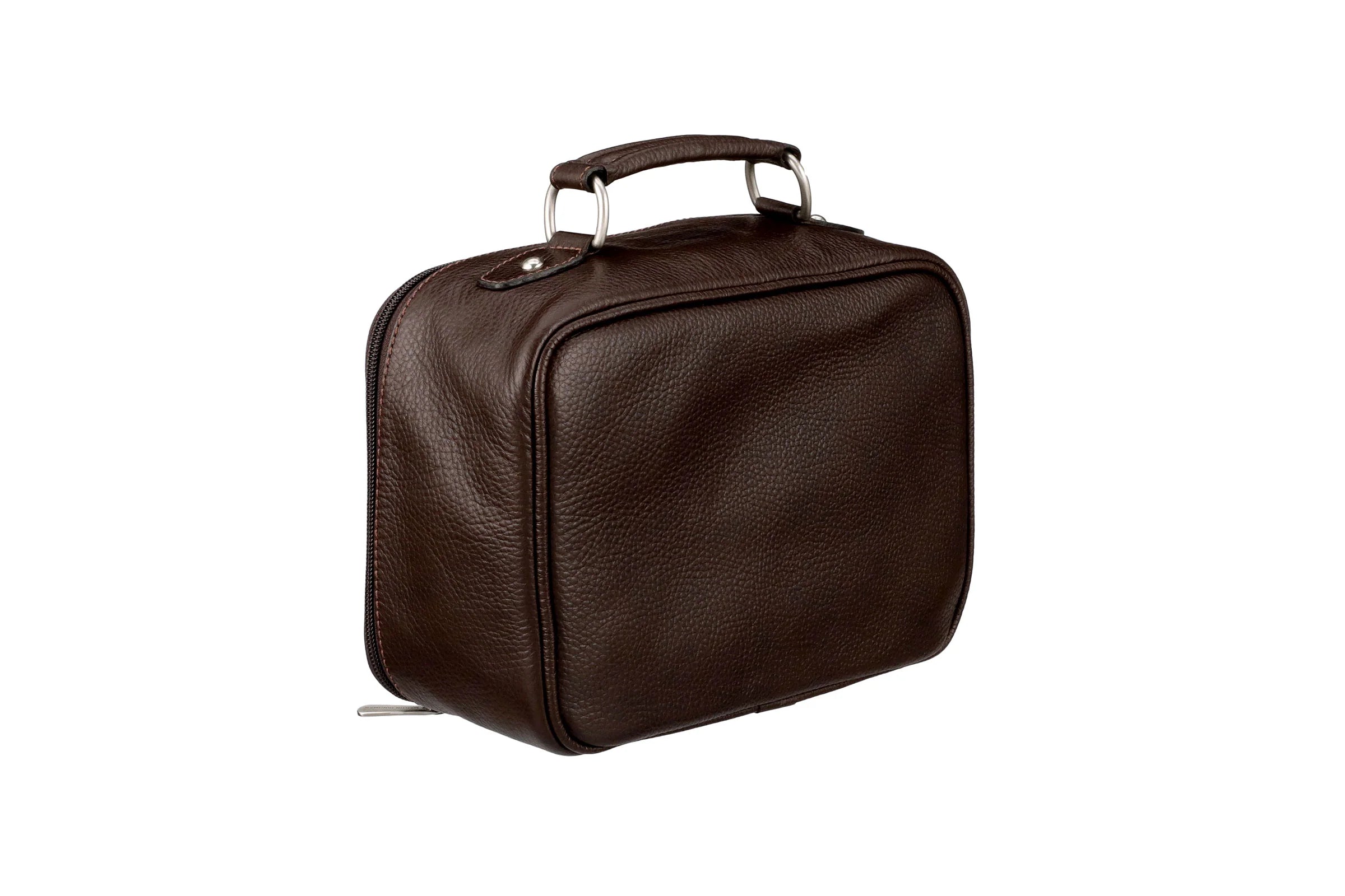 Martin Dingman - Journey Shave Case - Chocolate Tumbled