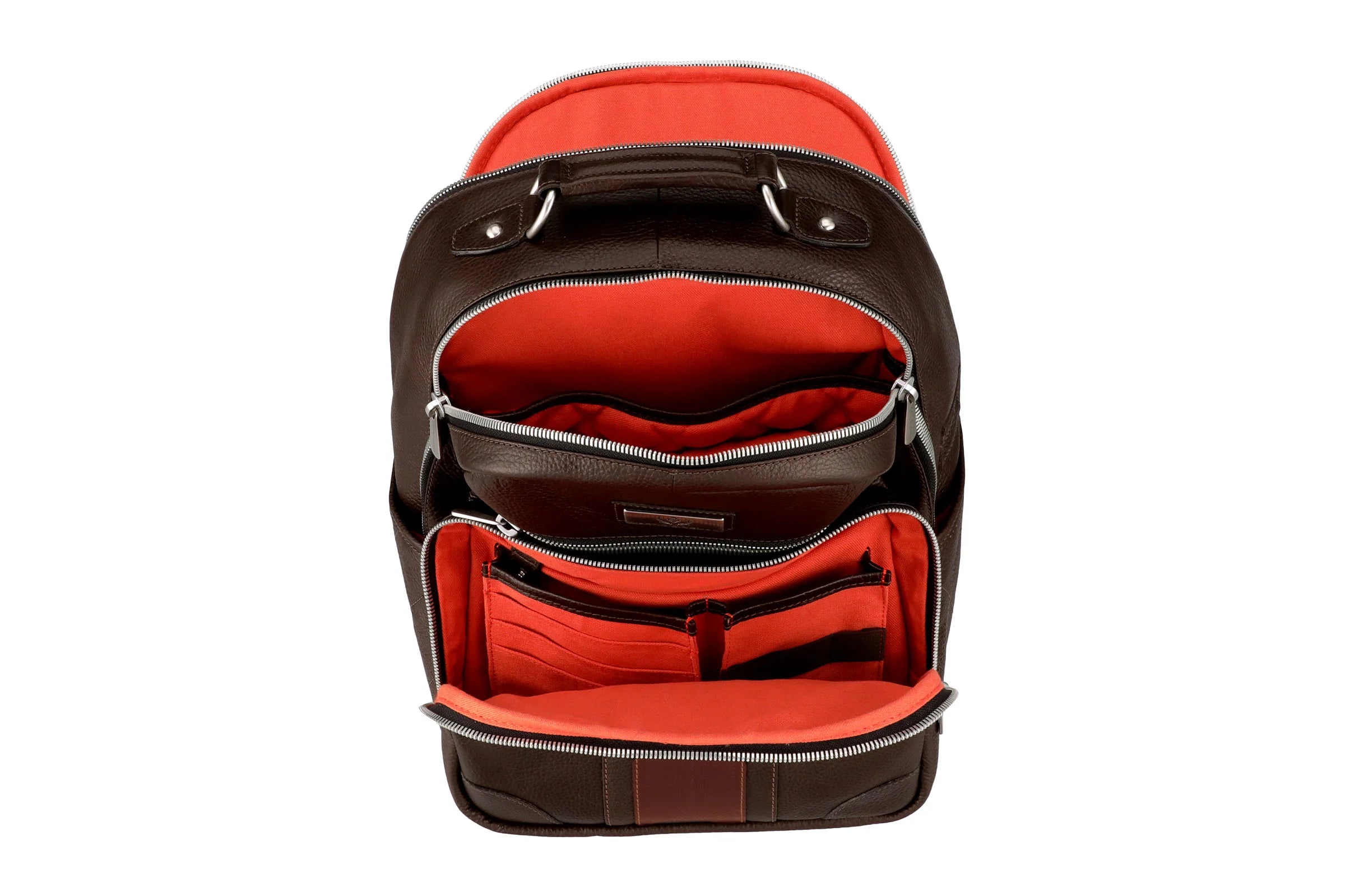 Martin Dingman - Globe Trotter Backpack - Chocolate Tumbled