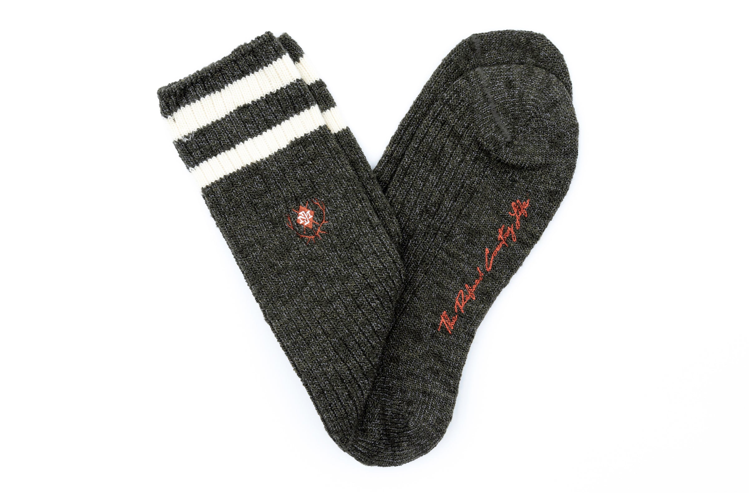 Martin Dingman - Classic Merino Wool Ragg Socks - Evergreen