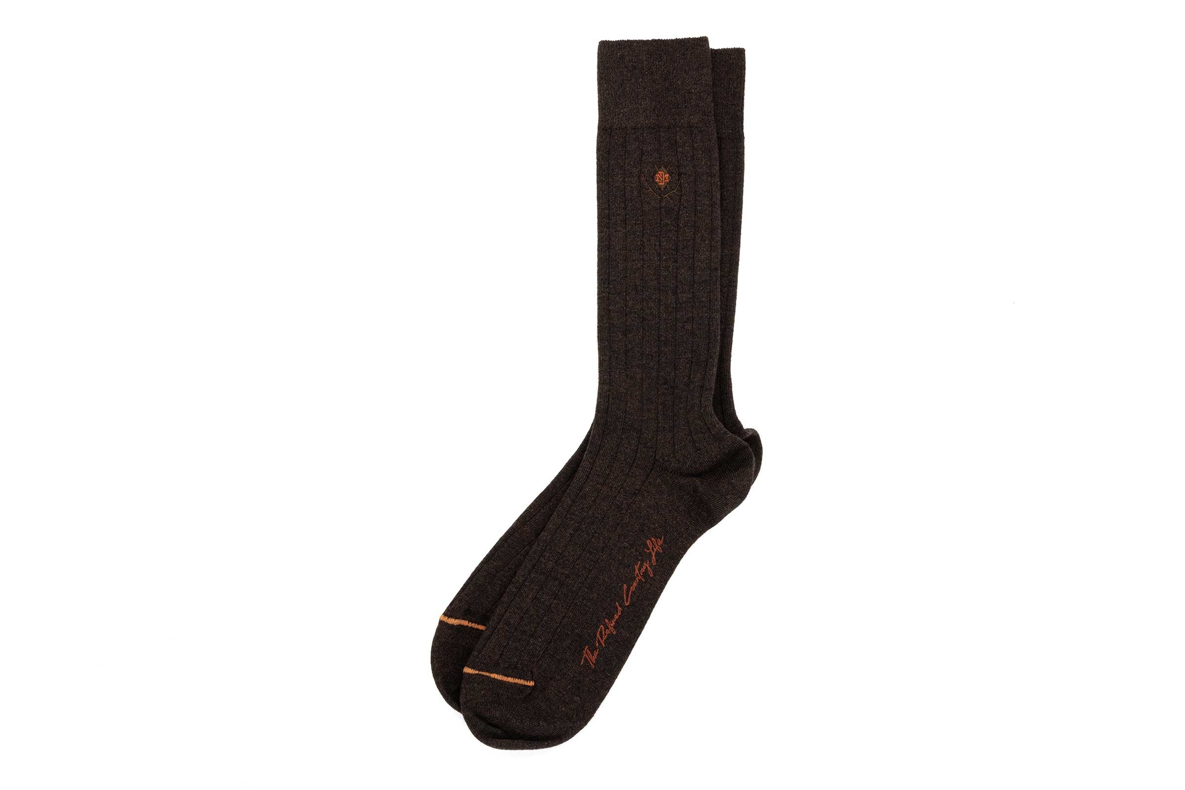 Martin Dingman - All Season Country Classic Socks - Walnut