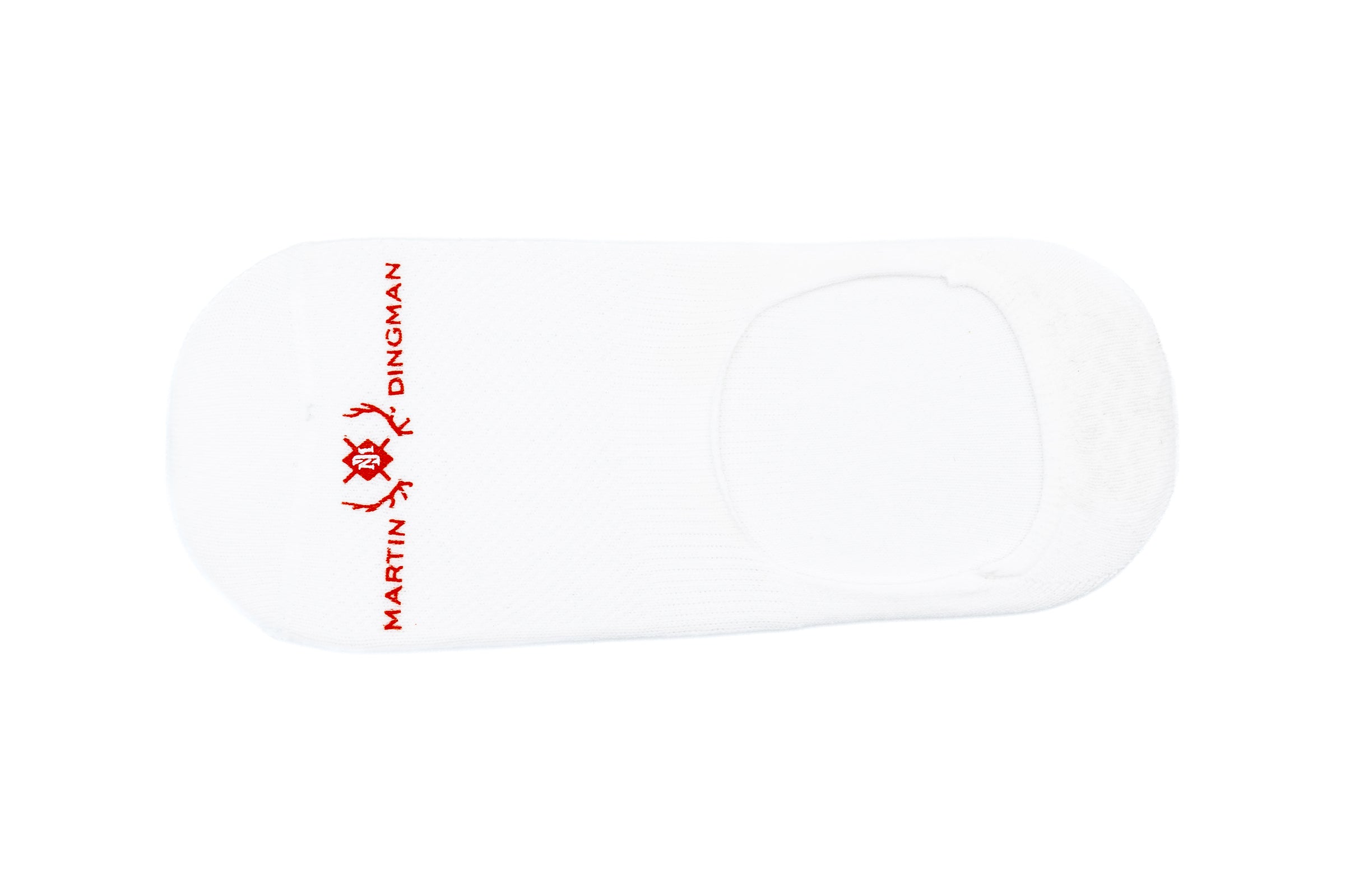 Martin Dingman - Signature Loafer Socks - White