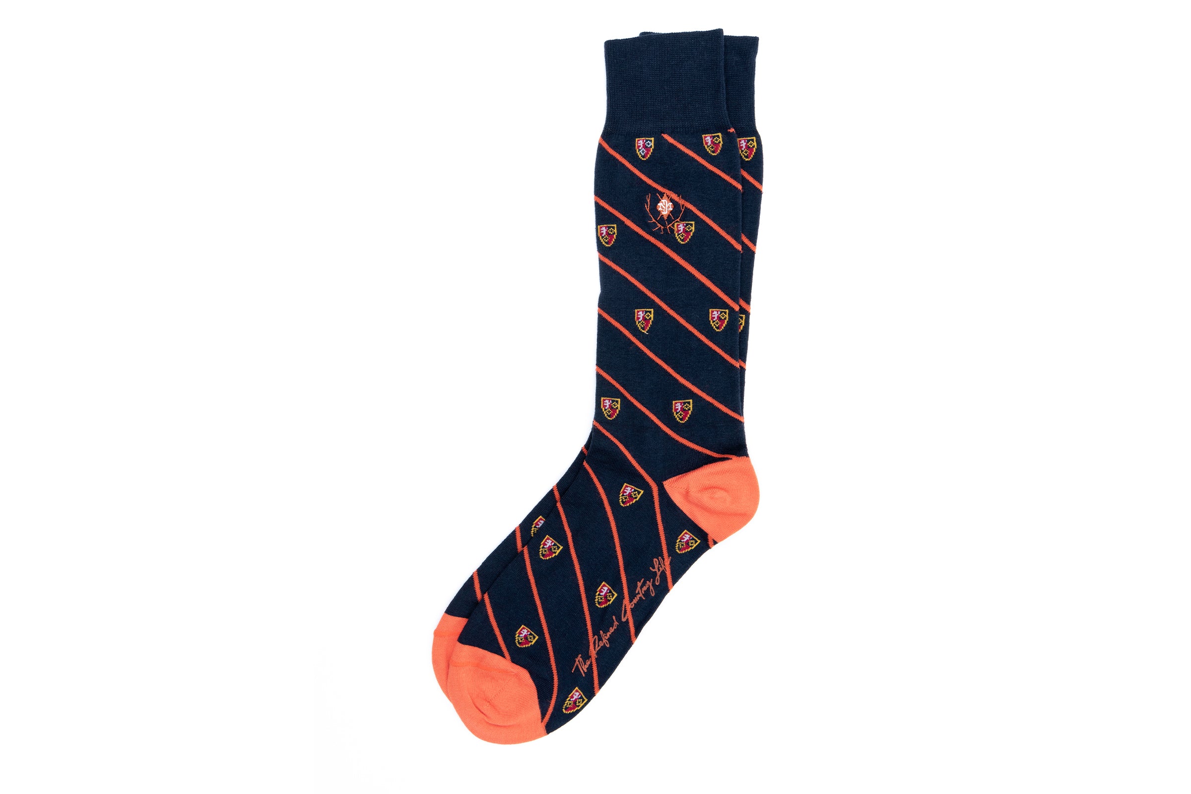 Martin Dingman - Club Check Peruvian Pima Socks