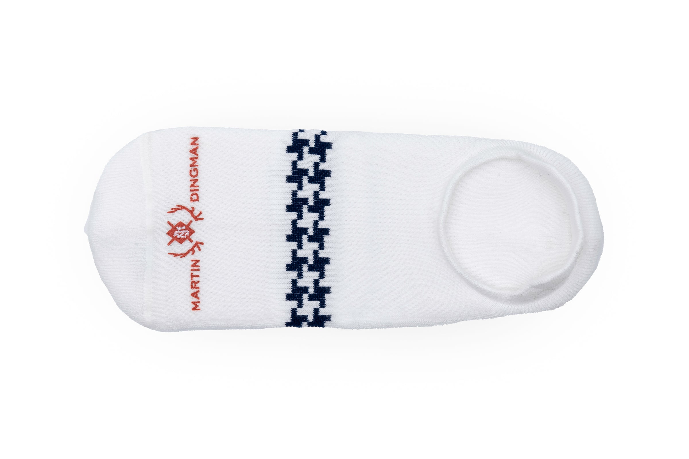 Martin Dingman - Signature Sneaker Sock - White