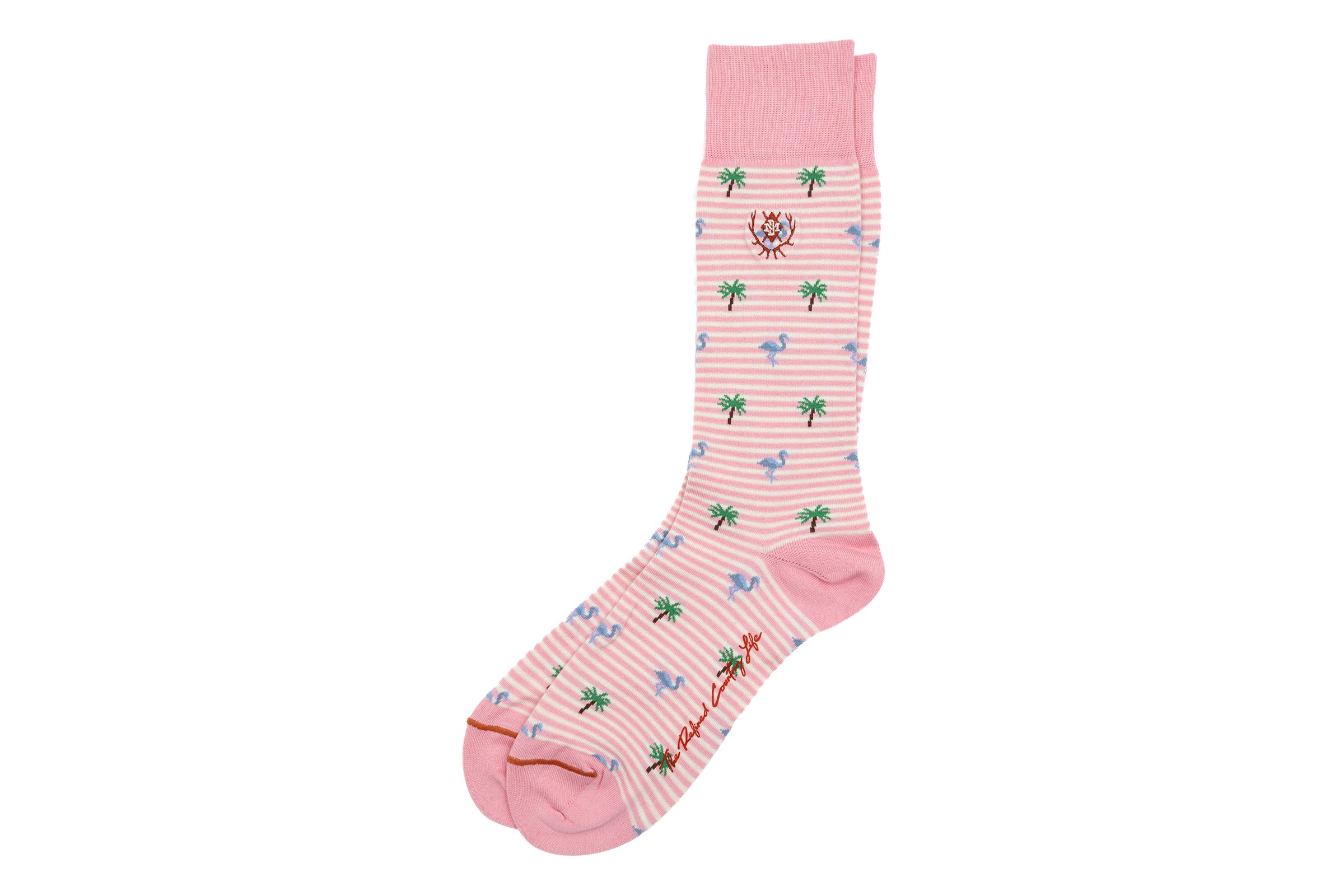 Martin Dingman - Tropical Stripe Peruvian Pima Socks