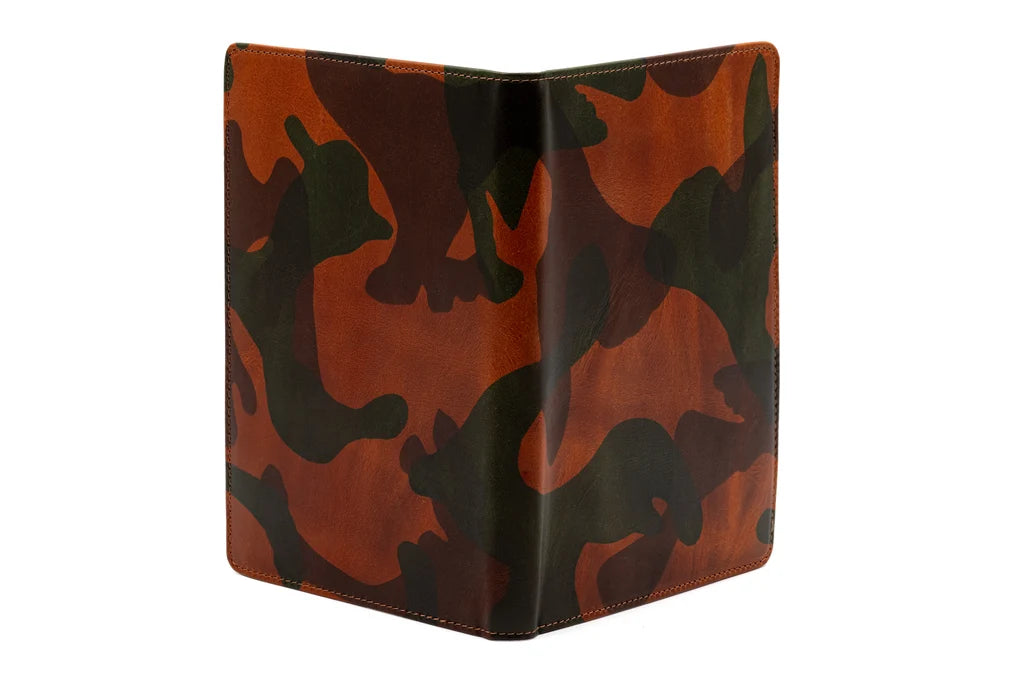 Martin Dingman - Joseph Italian Saddle Leather Jotter - Camo