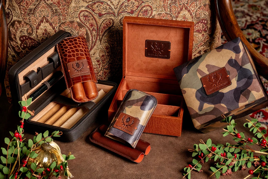 Martin Dingman - Havana Humidor with Cedarwood Interior - Walnut