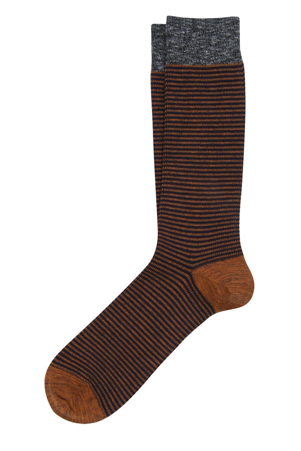 ANT45 - Boston Short Socks - Brown (B42)