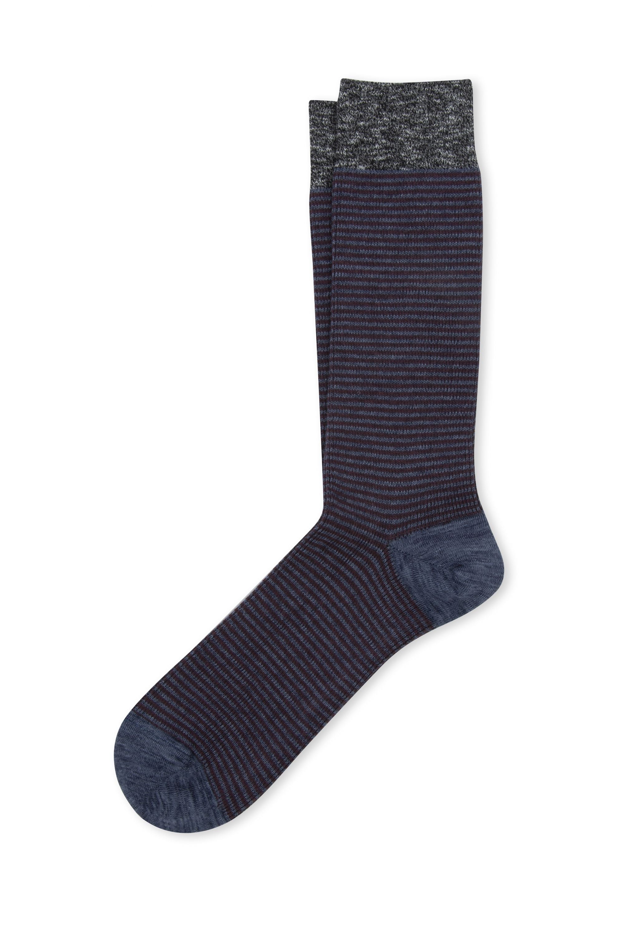 ANT45 - Boston Short Socks - Denim (C42)