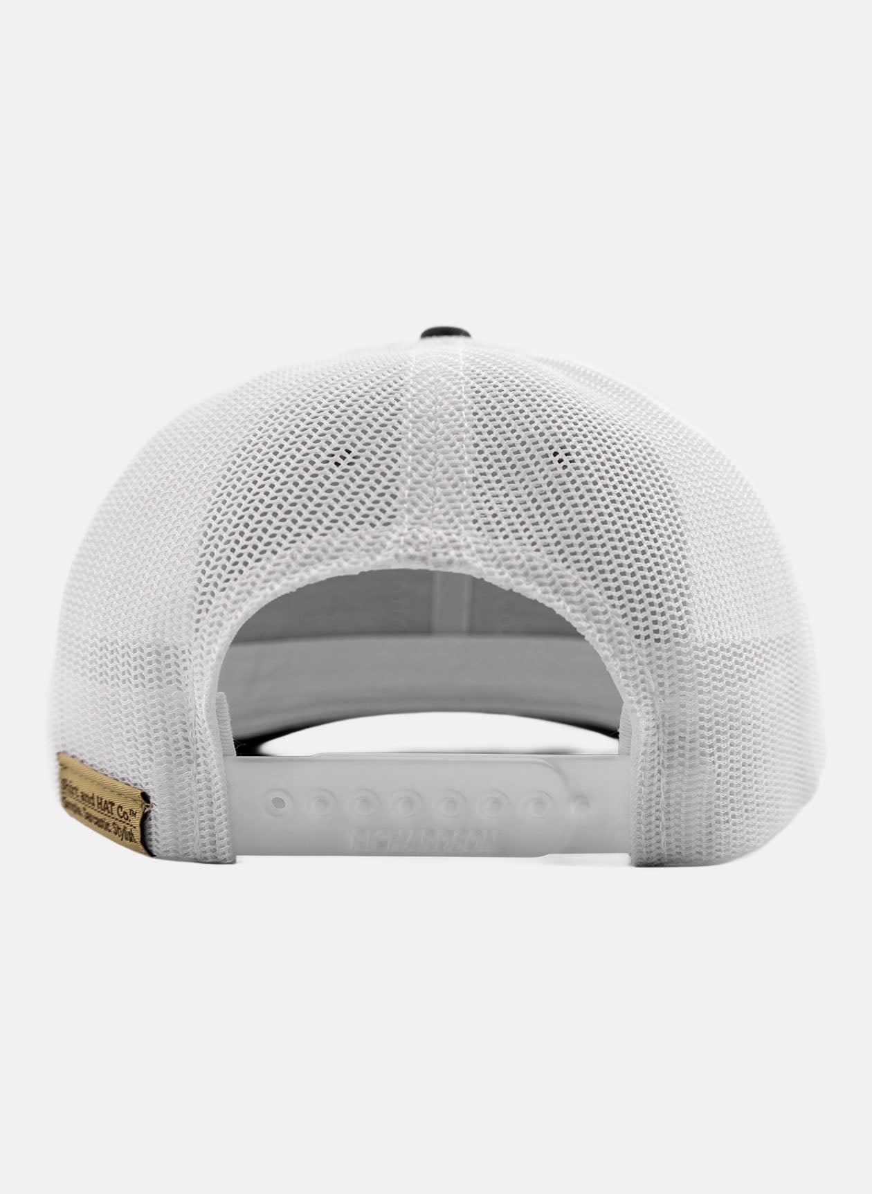 Bulldog Stripe Richardson Hat - Dark Grey/White