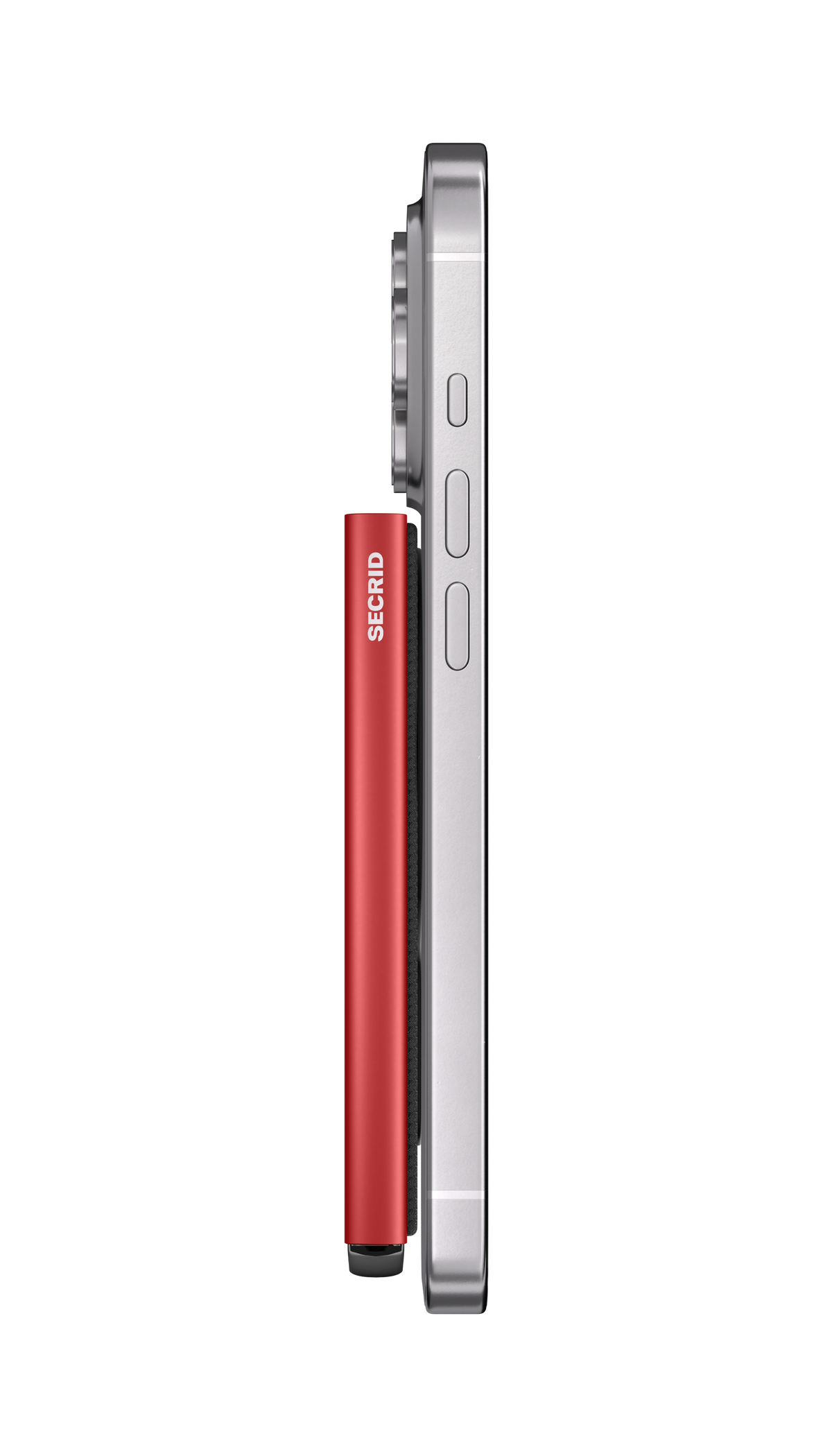 Secrid - Premium Cardprotector+ Fluted for Magsafe - Red