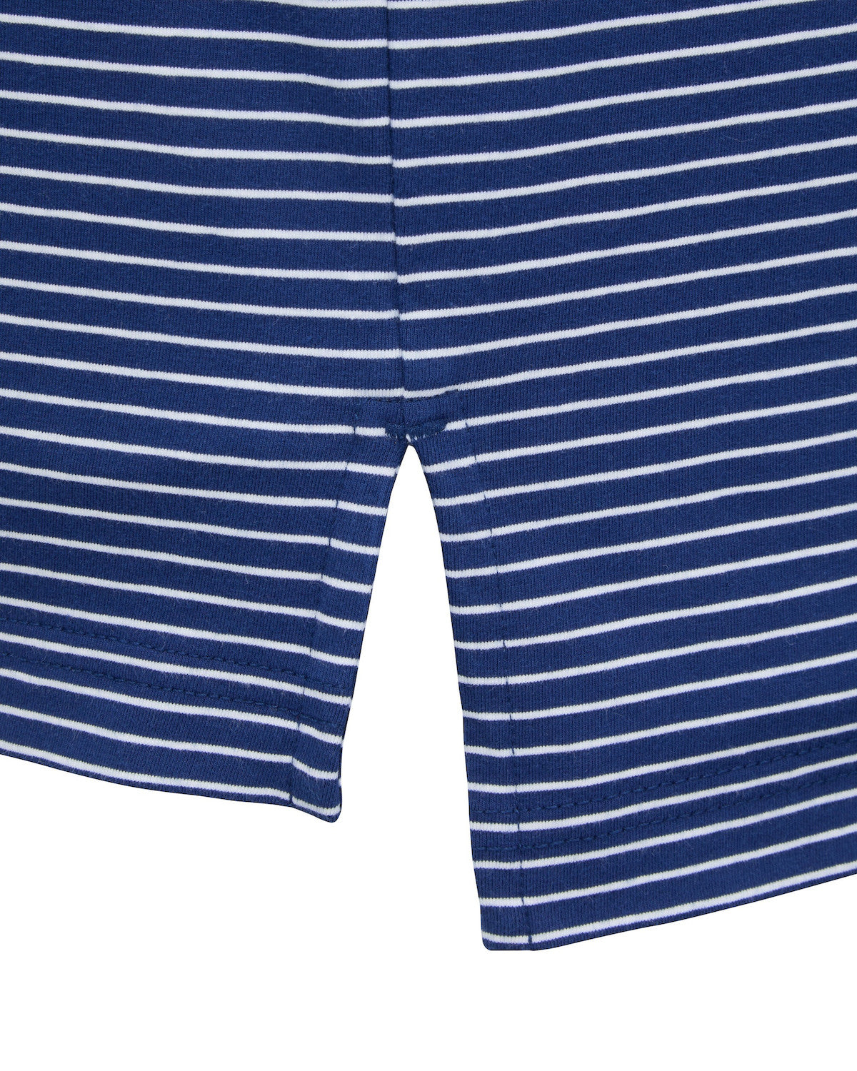 Gresham Reed - Navy & White Stripe Polo