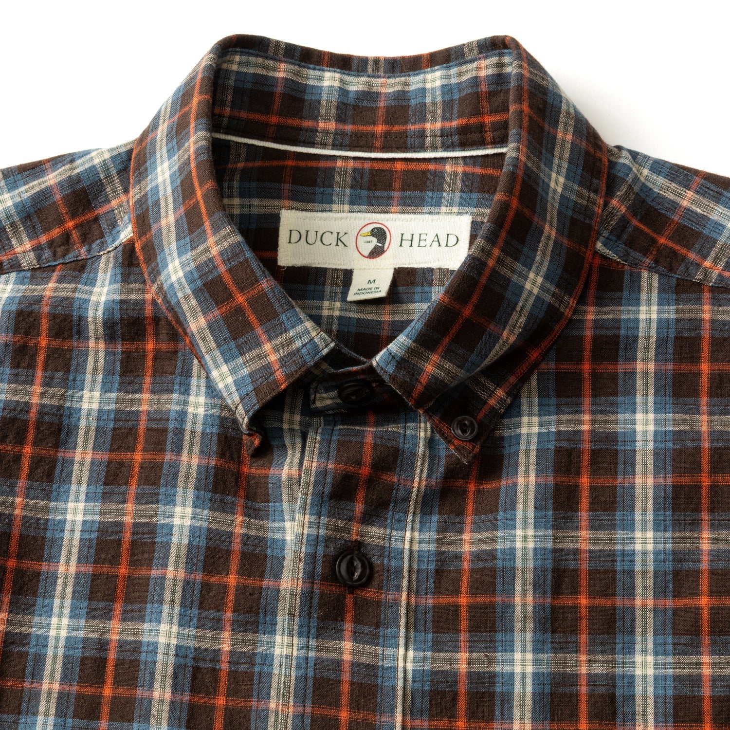 Duck Head - Cotton Slub Sport Shirt - Dark Brown