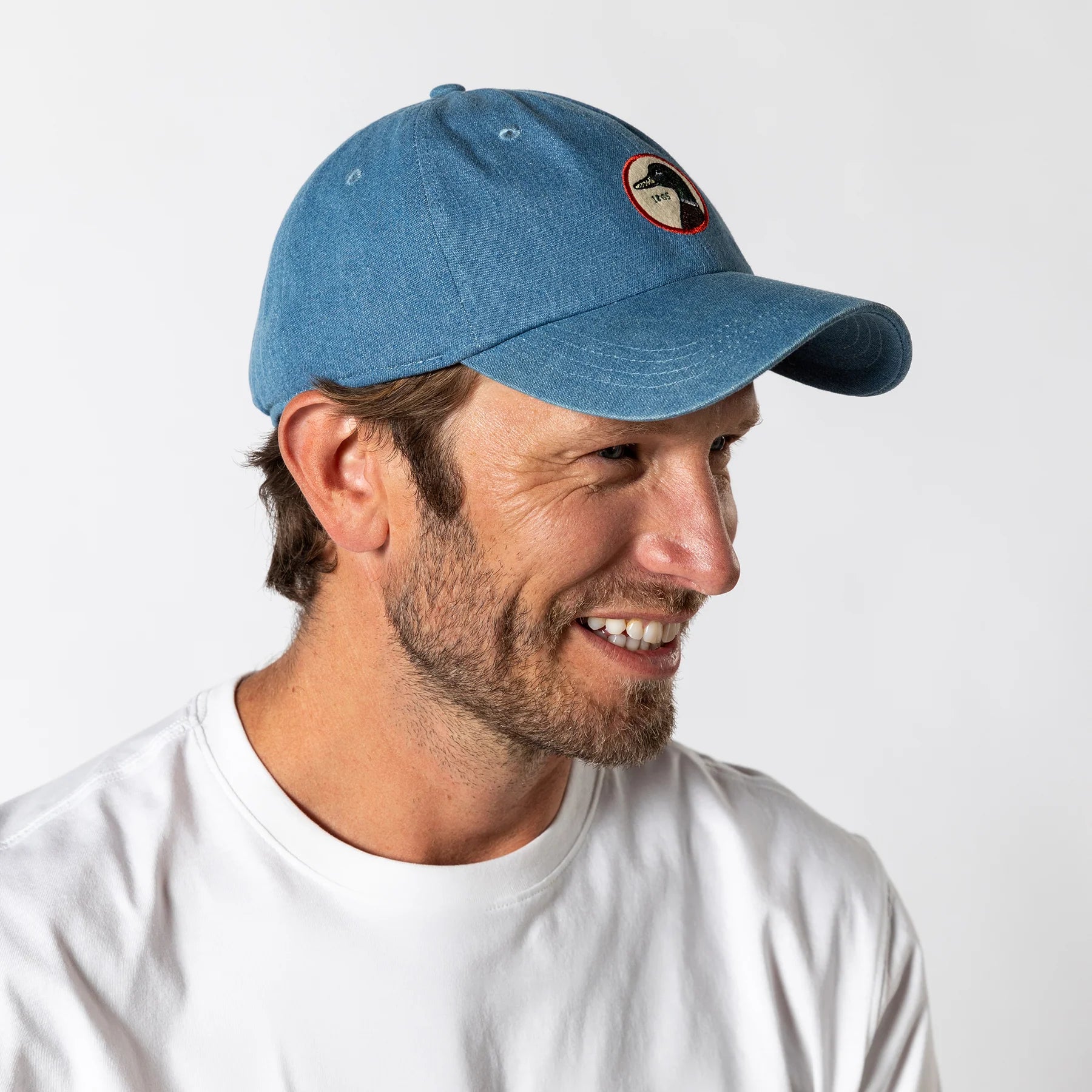 Duck Head - Circle Patch Denim Hat - Denim