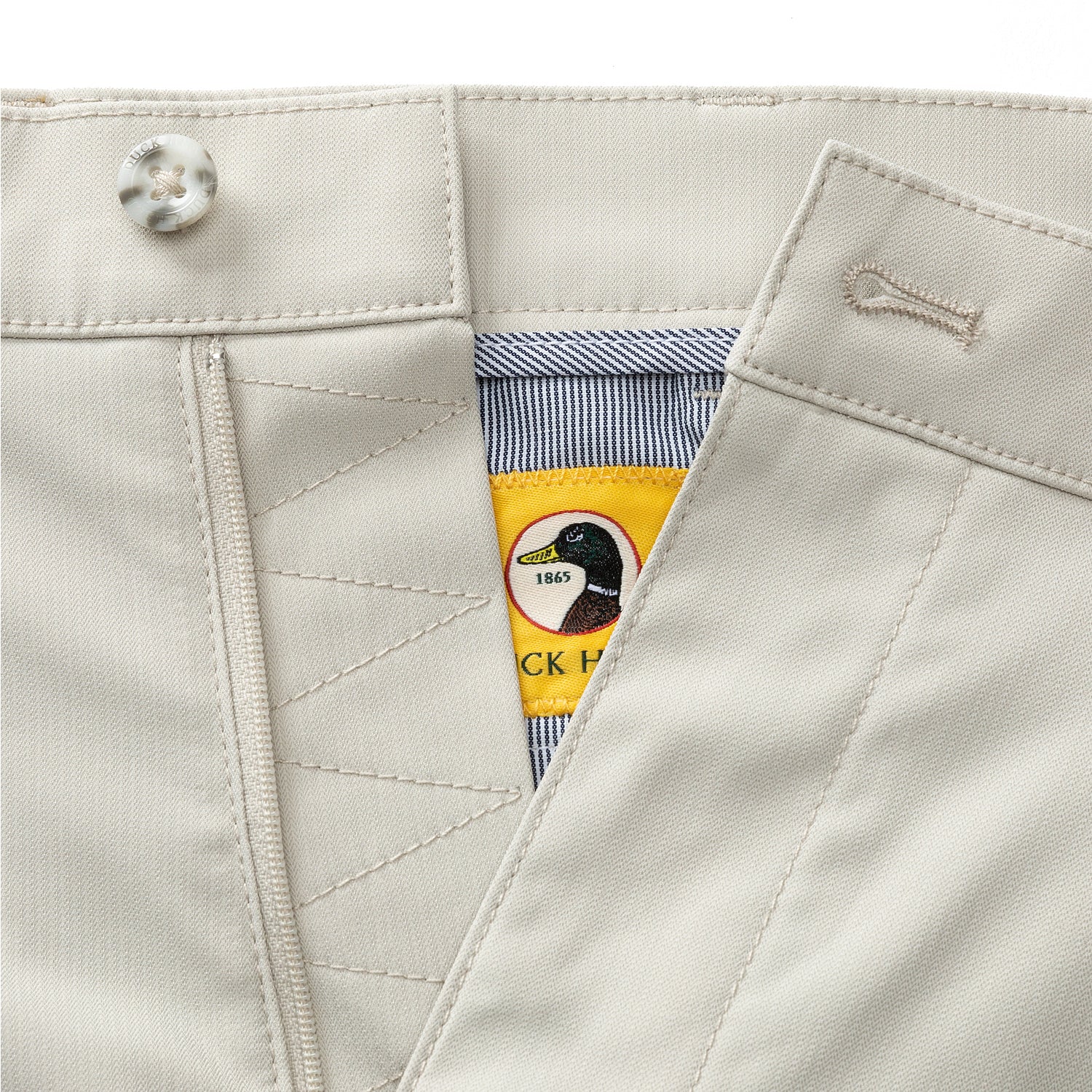 Duck Head - Long Drive Performance Short 9" - Stone