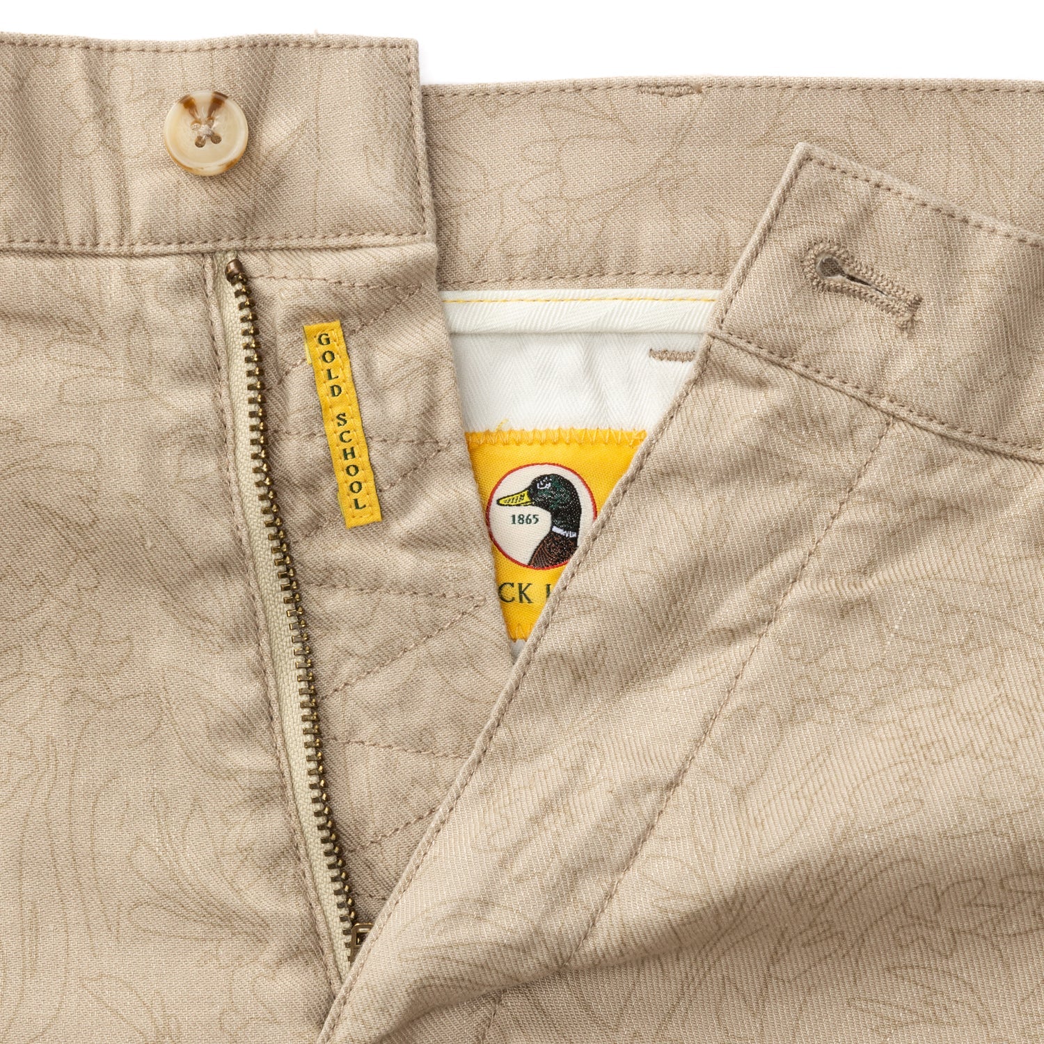 Duck Head - 7" Linen Gold School Chino Short - Tan
