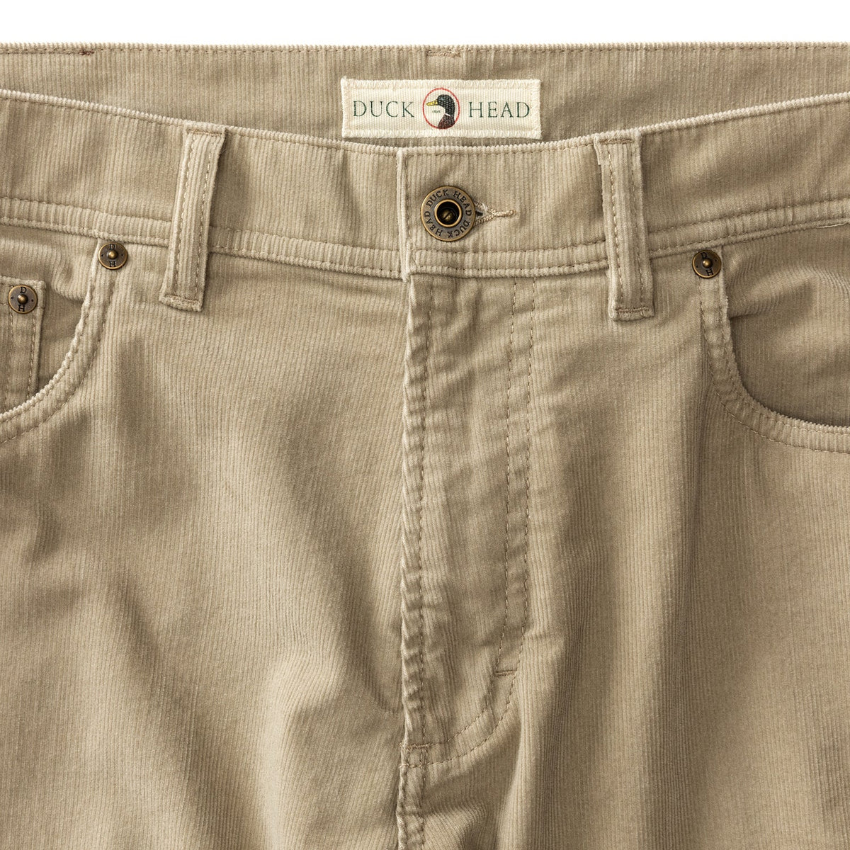 Duck Head - Holston Corduroy Five-Pocket - Khaki