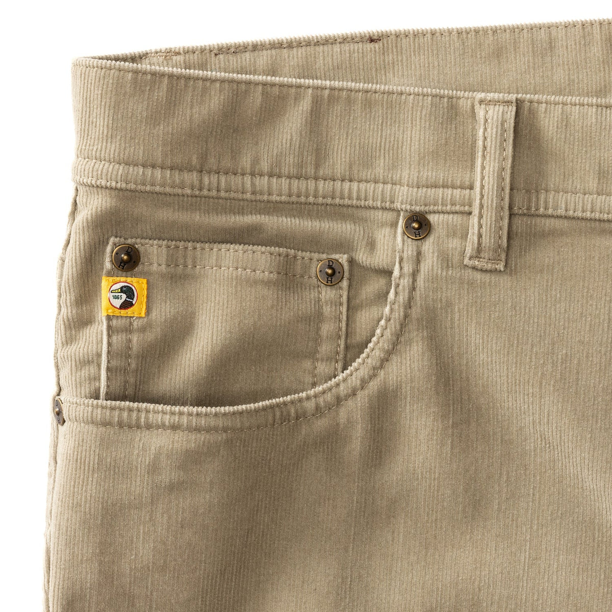 Duck Head - Holston Corduroy Five-Pocket - Khaki
