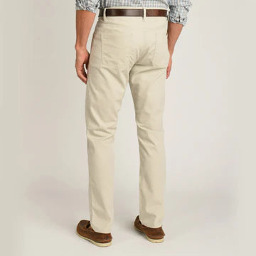Duck Head - Pinpoint Canvas Five-Pocket Pant - Stone