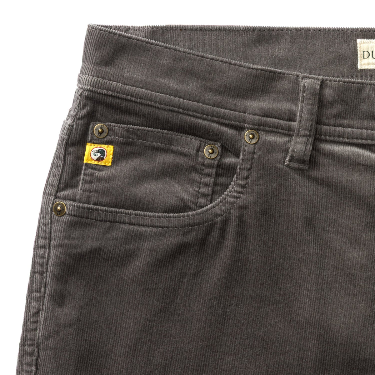 Duck Head - Holston Corduroy Five-Pocket - Fossil Grey