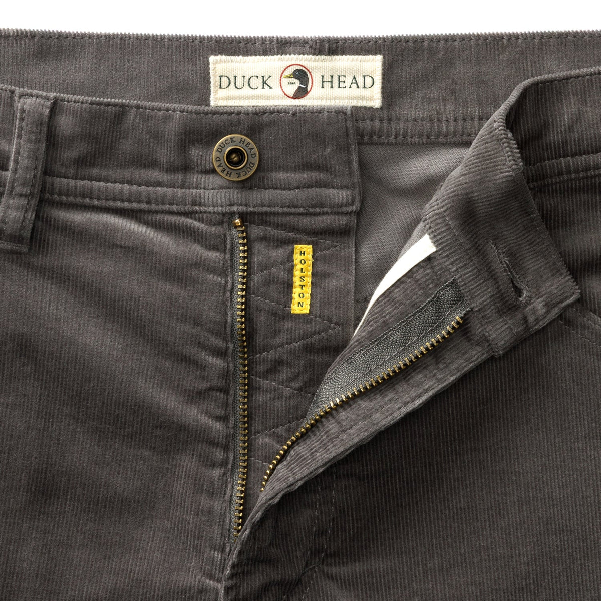 Duck Head - Holston Corduroy Five-Pocket - Fossil Grey