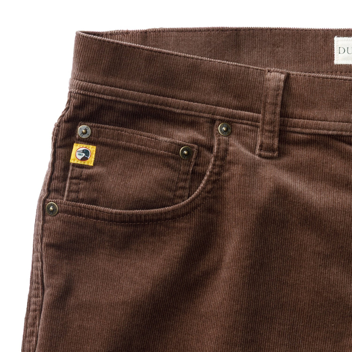 Duck Head - Holston Corduroy Five-Pocket - Espresso Brown
