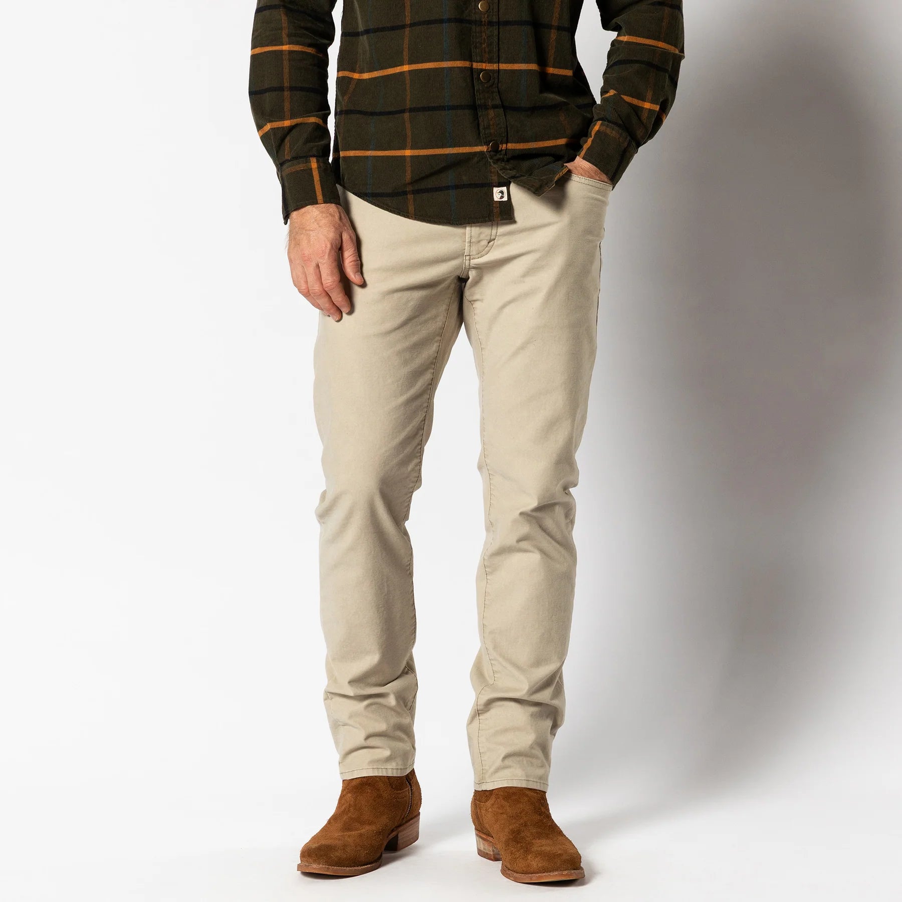 Duck Head - Weldon Garment Dyed Five-Pocket - Sandstone