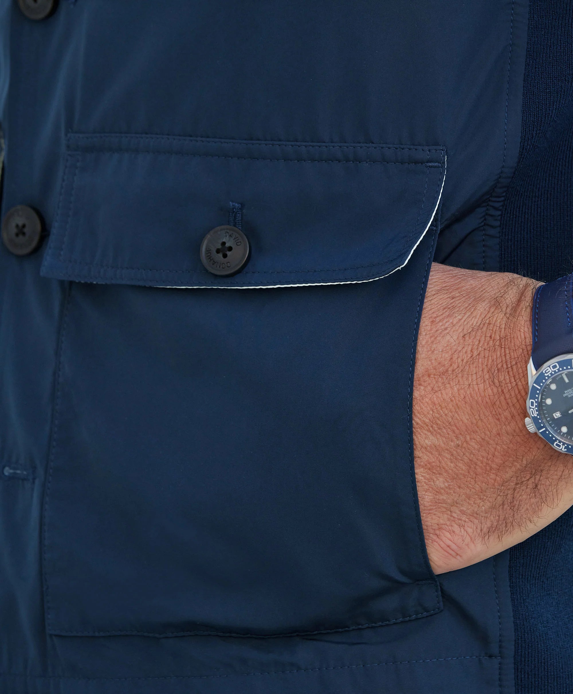 David Donahue - The Flight Vest - Navy