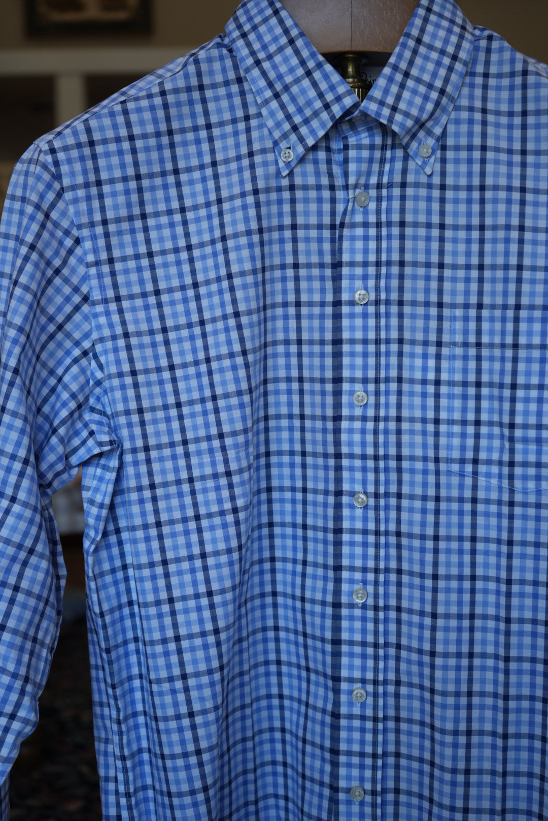 Alan Paine -  Fleetwood Classic Fit Shirt - Blue Check