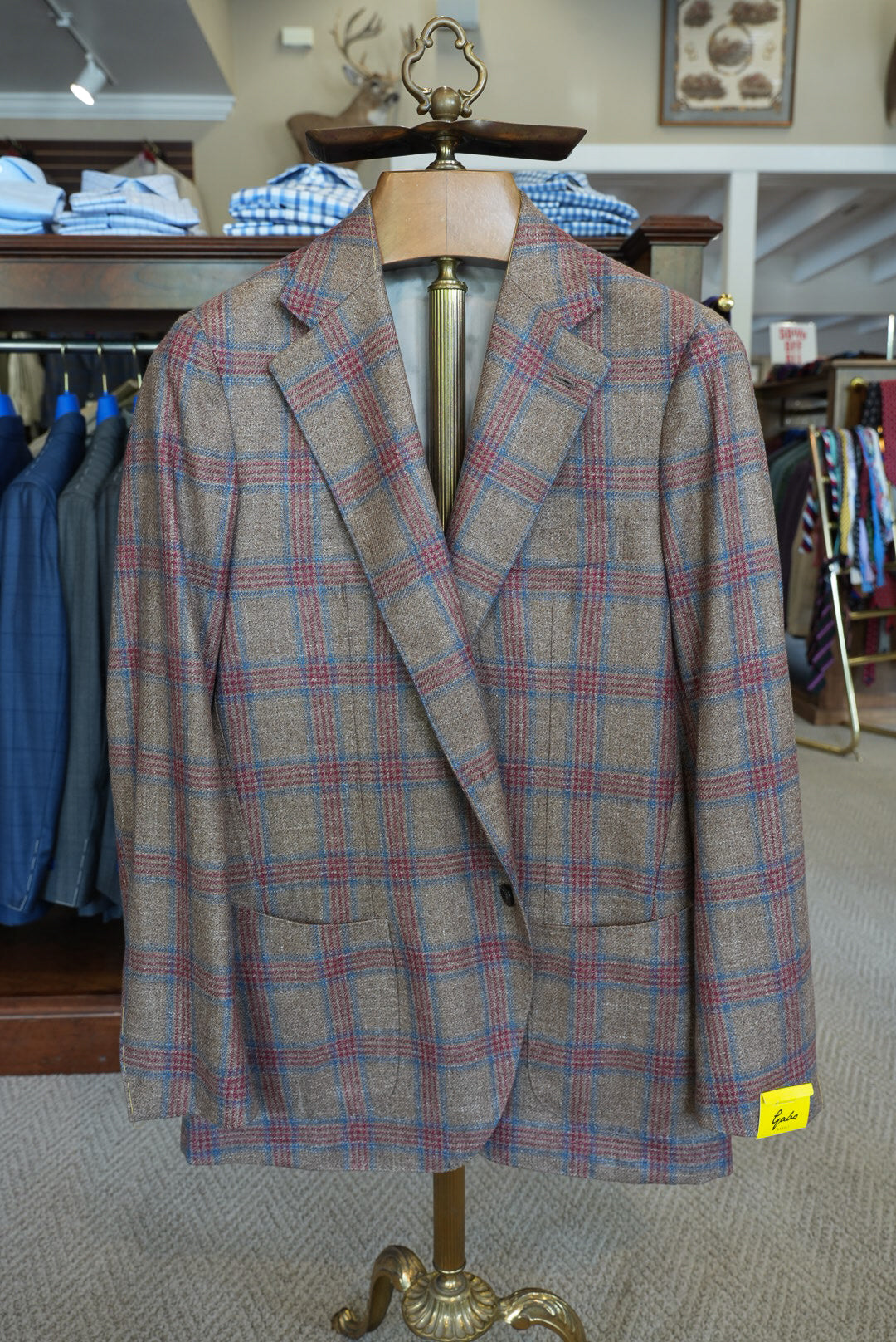 Gabo - Toto Blazer - Tan, Pink, & Blue