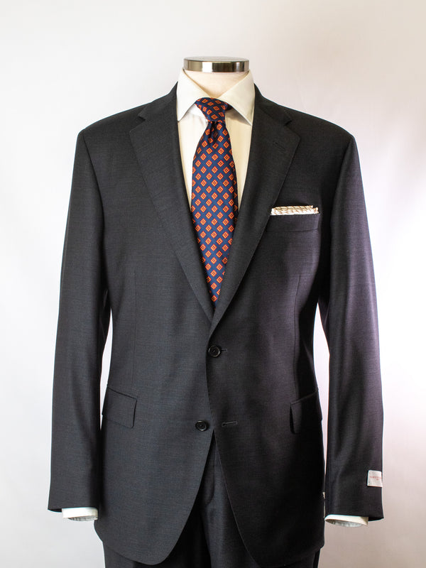 Samuelsohn - Charcoal Suit - Garner Fit