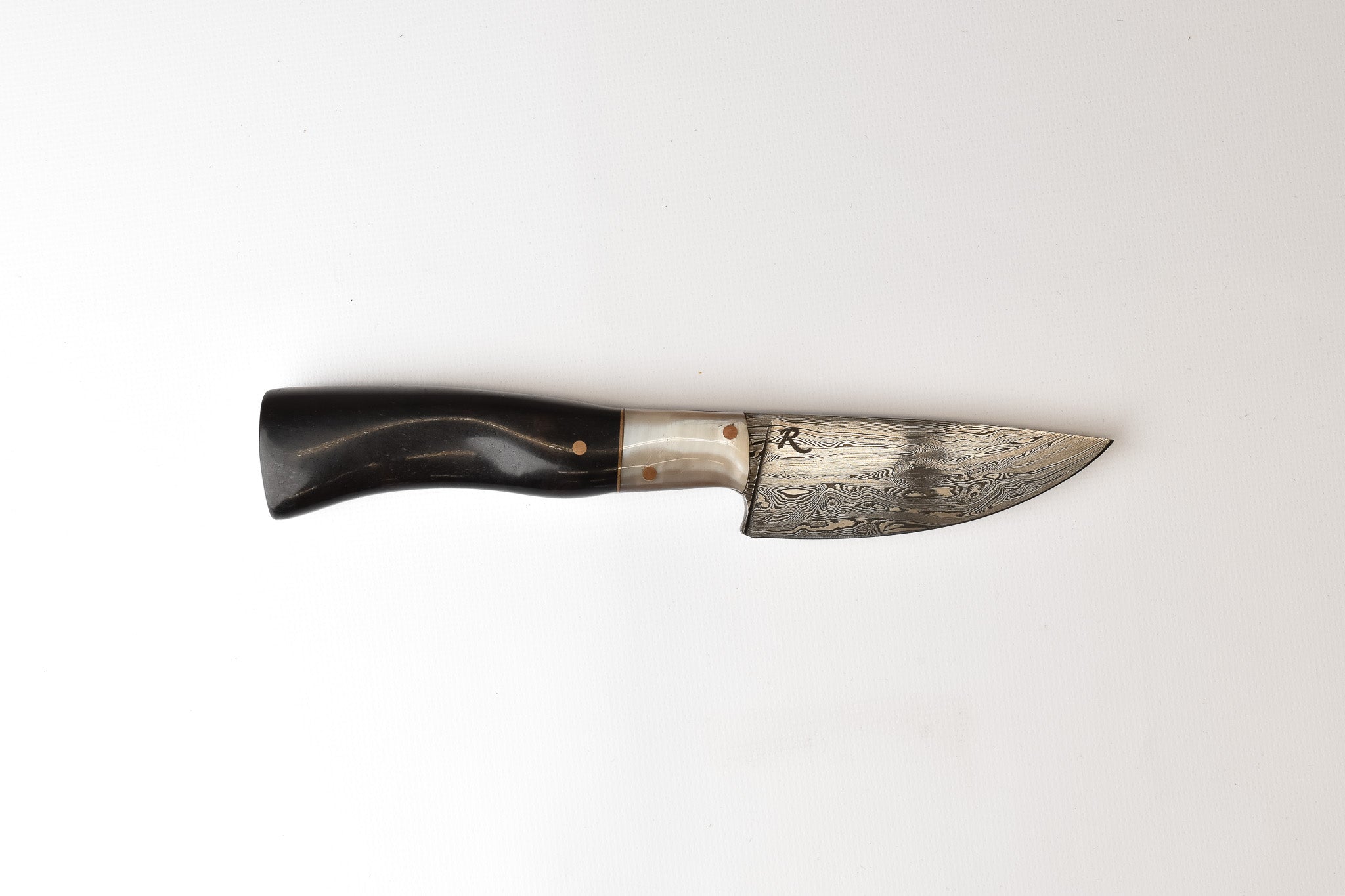 Rhymer Knives - Damascus Skinner