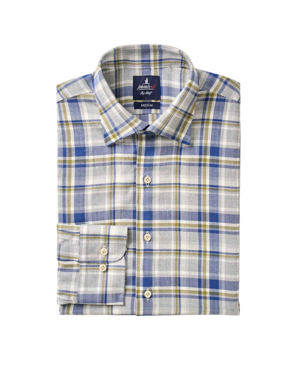Johnnie O - Loudon Top Shelf Button Down Shirt - Light Gray