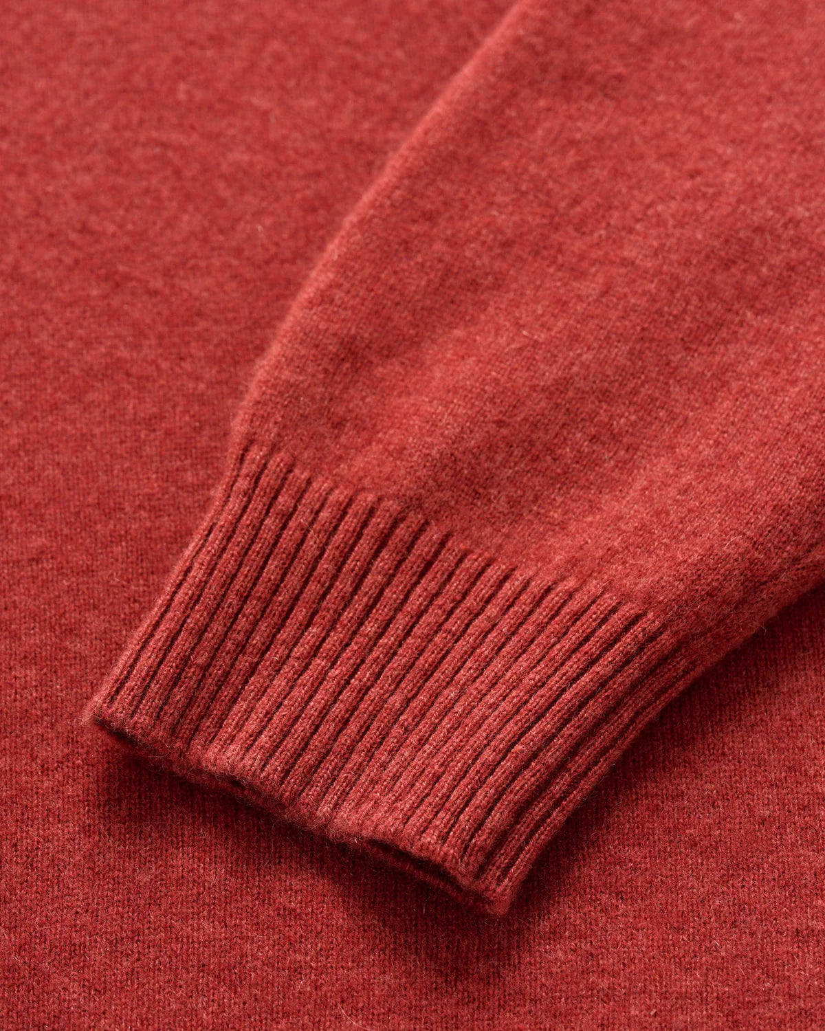 Johnnie O - Niccolo Top Shelf Cashmere 1/4 Zip Sweater - Brick
