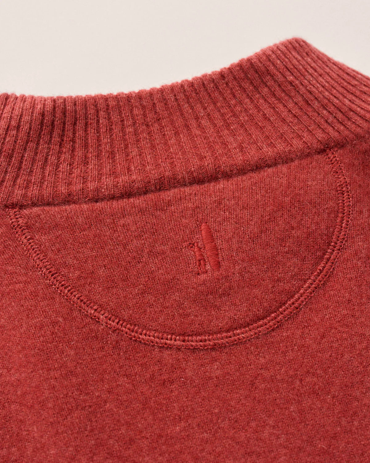 Johnnie O - Niccolo Top Shelf Cashmere 1/4 Zip Sweater - Brick