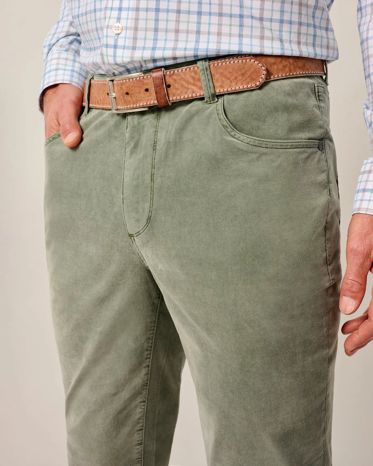Johnnie-O - Hampton Five Pocket Pant - Army