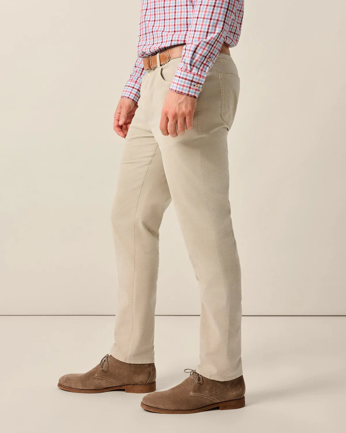Johnnie-O - Hampton Five Pocket Pant - Stone