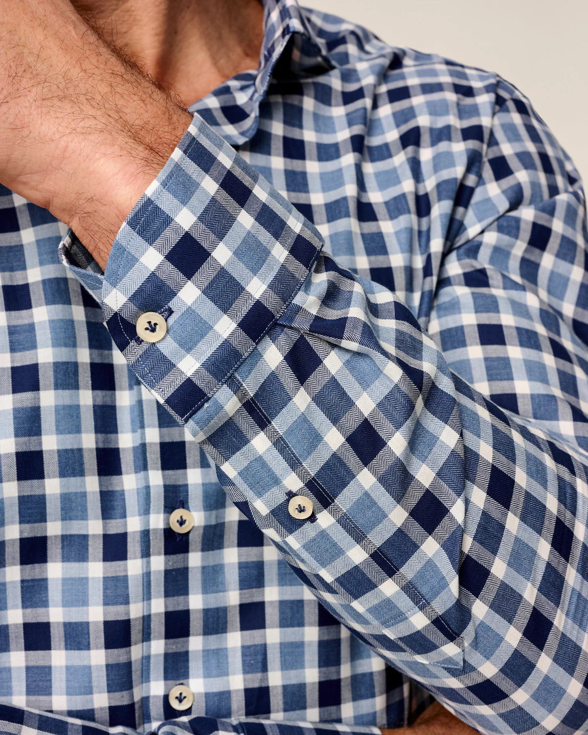 Johnnie O - Peirce Top Shelf Button Down Shirt - Wake