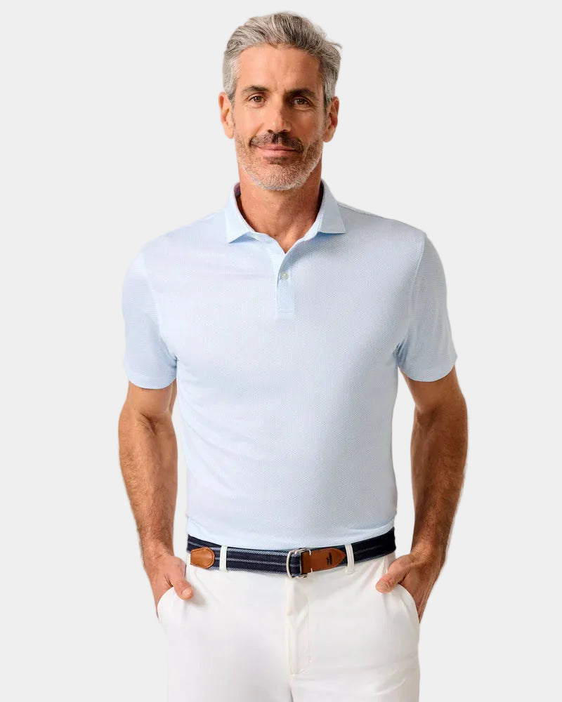 Johnnie-O - Performance Jersey Polo Teo - Malibu