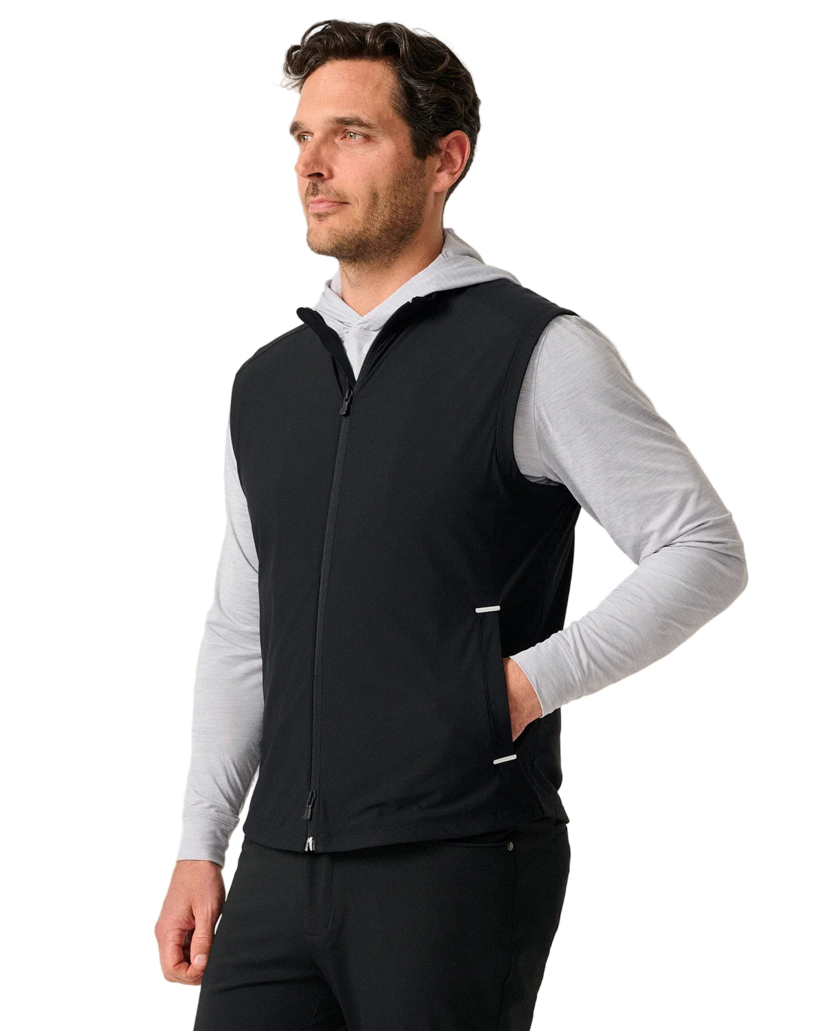 Johnnie O - Zimmer Featherweight Performance Vest - Black
