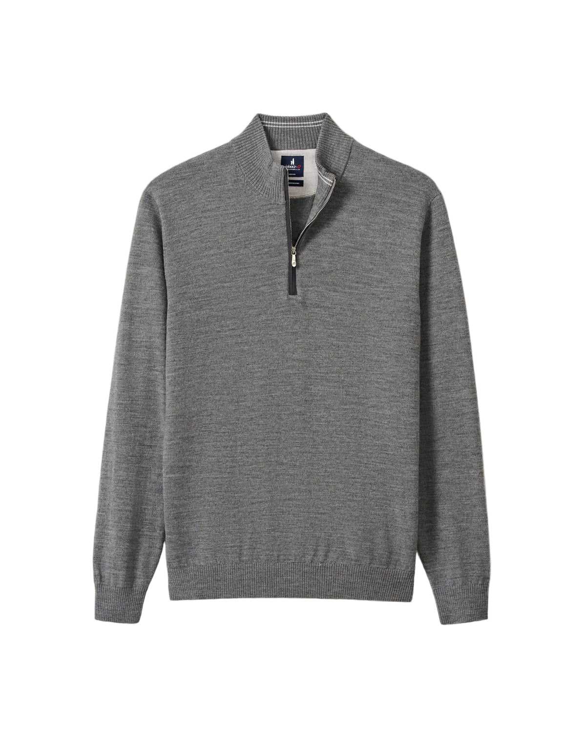 Johnnie O - Raynor Merino 1/4 Zip Sweater - Charcoal