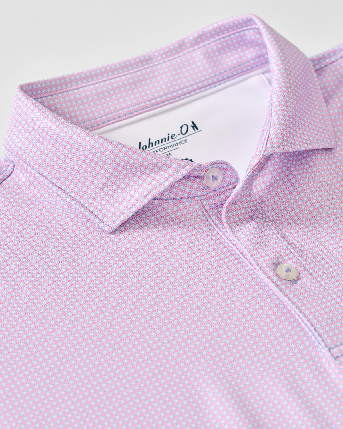 Johnnie O - Dot Neat Performance Jersey Polo - Palm Beach