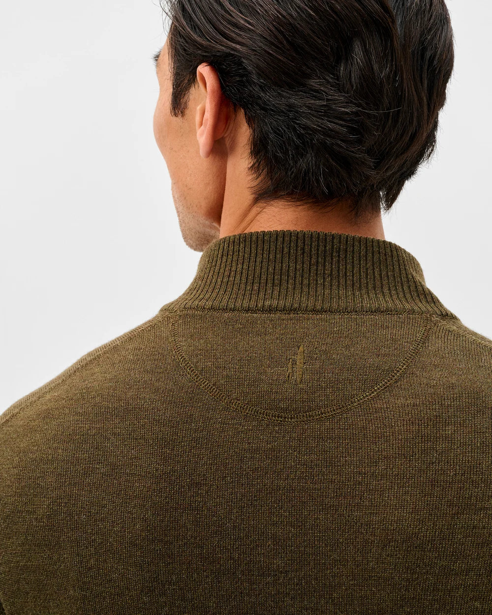 Johnnie O - Raynor Merino 1/4 Zip Sweater - Mallard