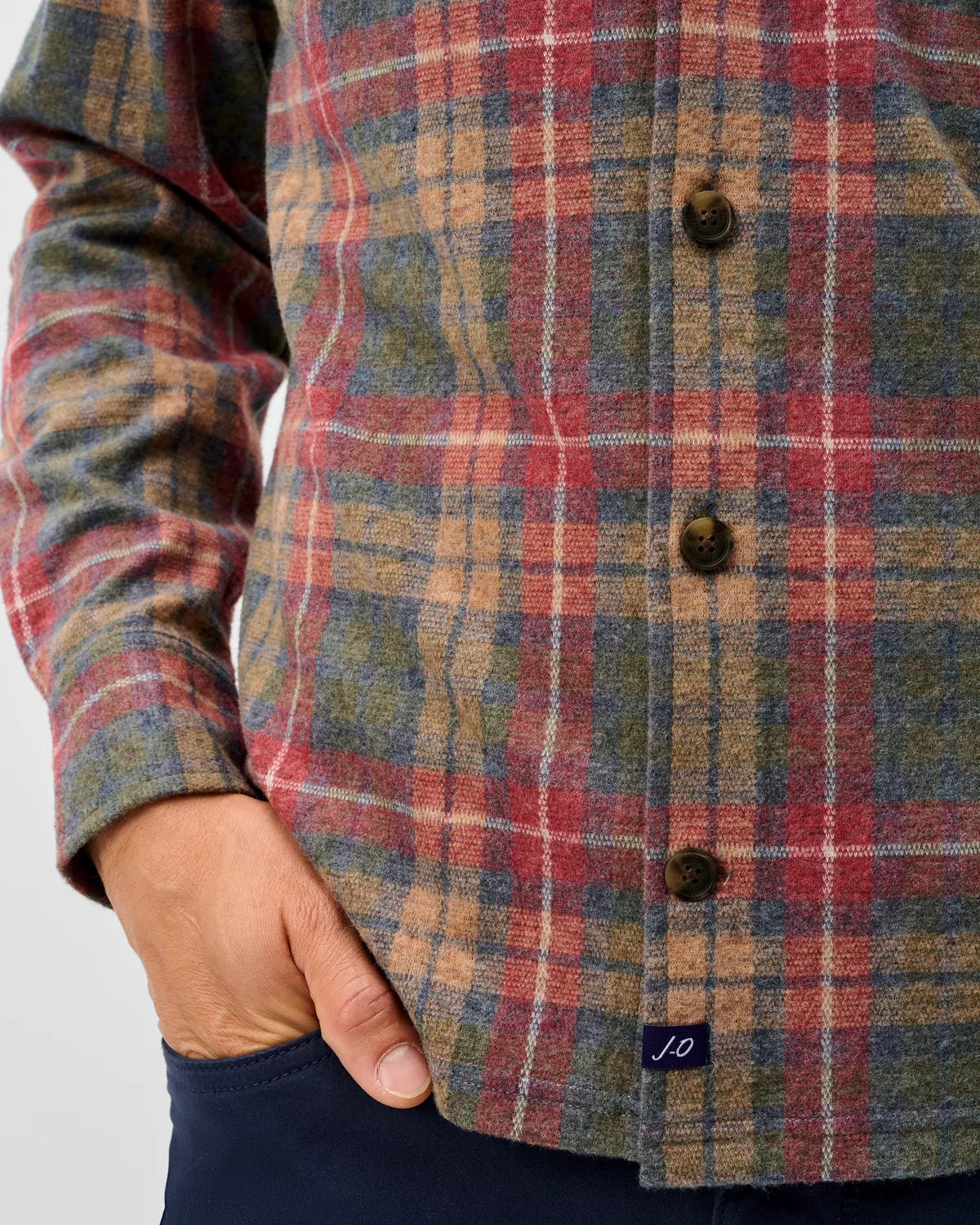 Johnnie O - Yule Tartan Lodge Shirt - Forest
