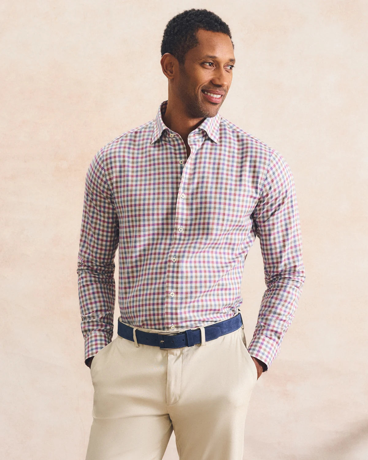 Johnnie O - Top Shelf Cotton Button Down Shirt - Merced Check
